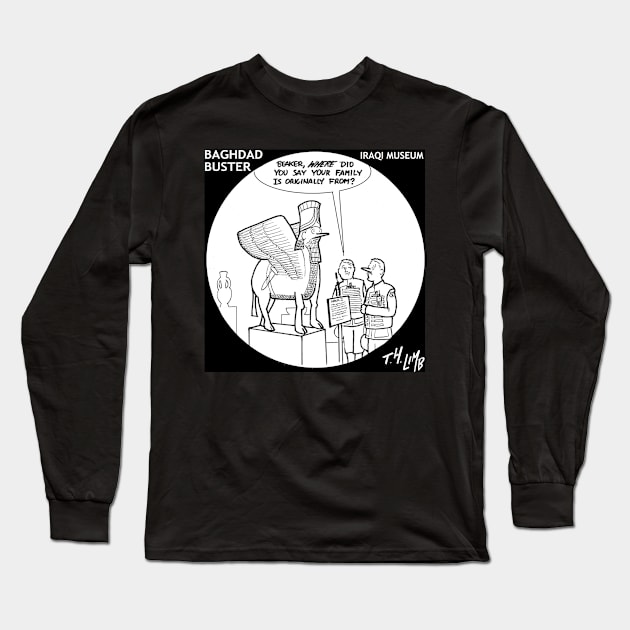 Iraqi Museum Long Sleeve T-Shirt by Limb Store